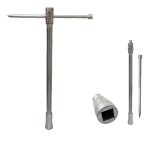 Hydrant Set (Hydrant Key, Pit Cover Key & Bar + Hydrant Adaptor) | TECS