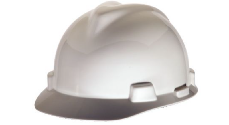 MSA Standard V-Gard Safety Helmet - Image 3
