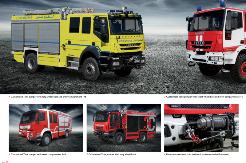 MAGIRUS FIRE-FIGHTING VEHICLES AND TANK PUMPERS | TECS