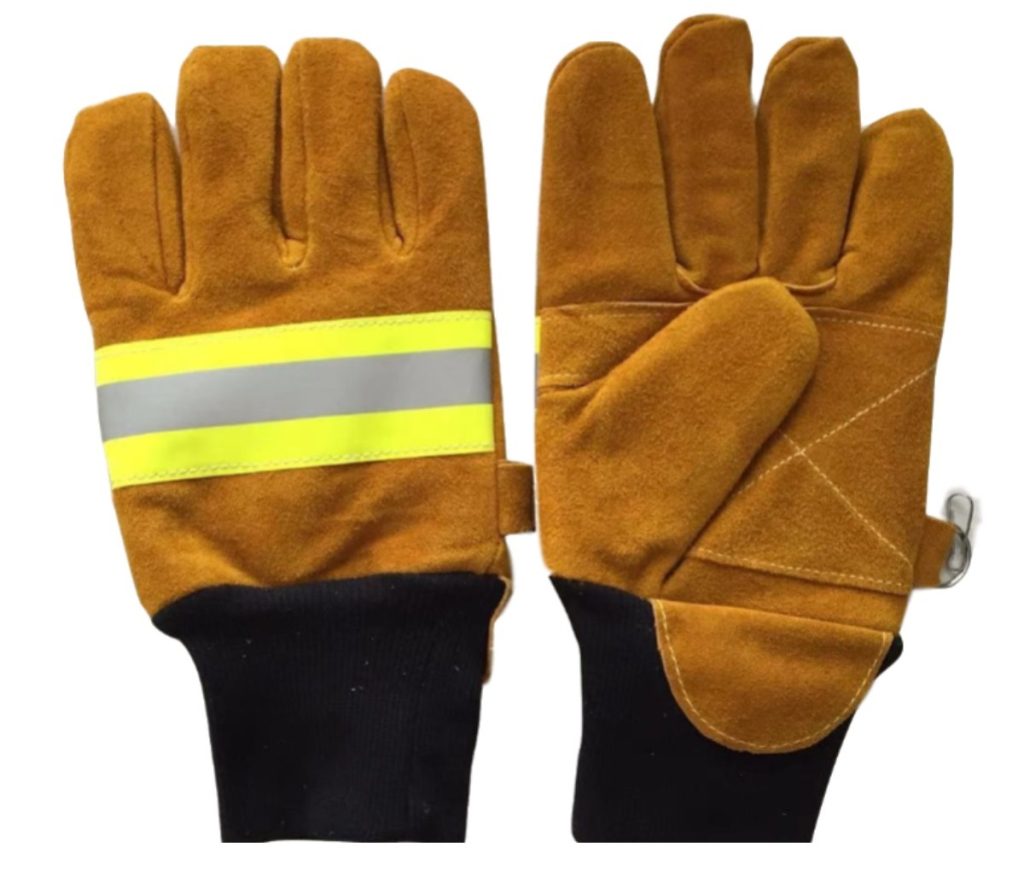 Fire Fighting Leather Gloves SR-F1032 | TECS
