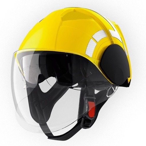 PAB Fire Compact Thermoplastic Fireman Helmet - Image 3