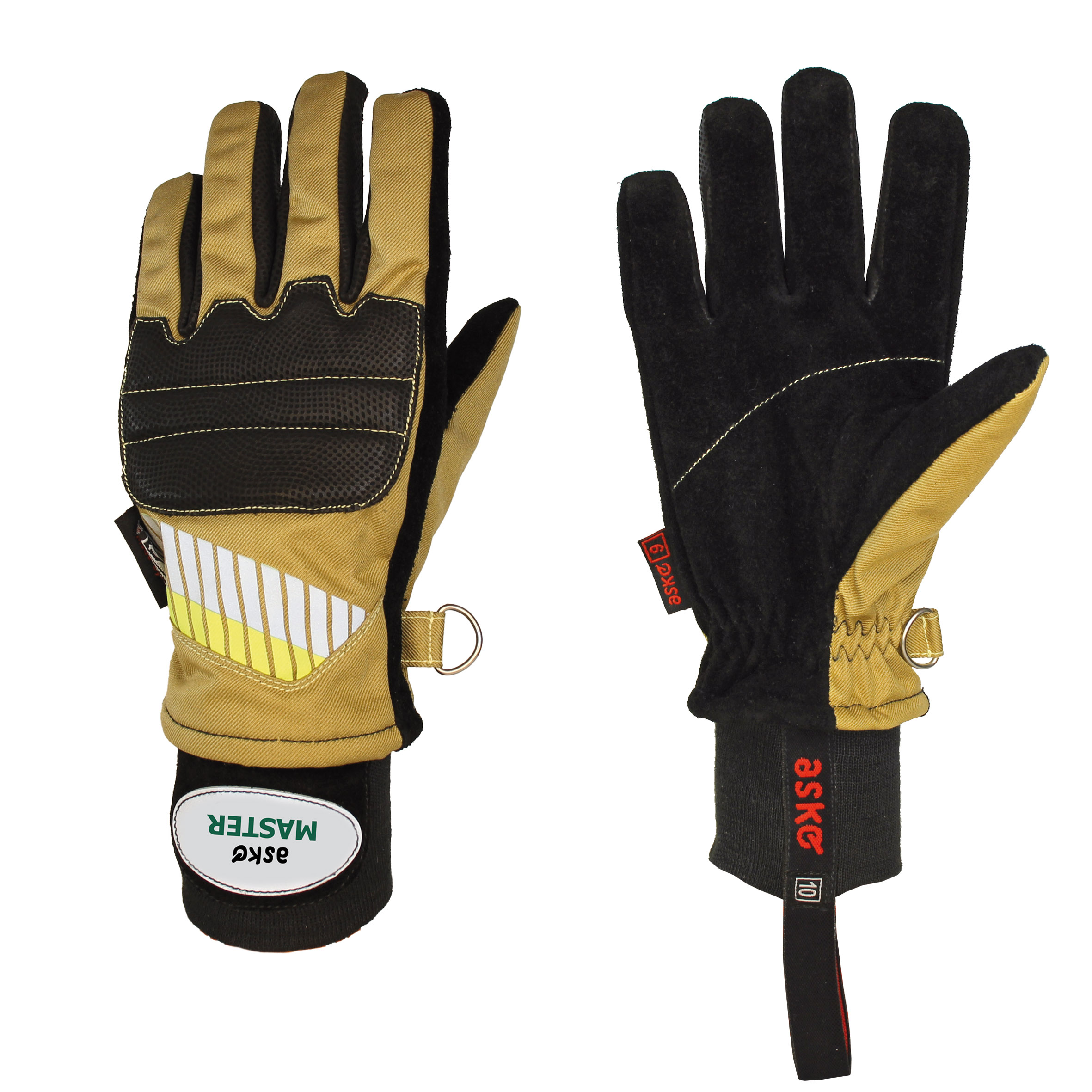 Asko MASTER® Knitted Cuff Firefighting and Rescue Gloves